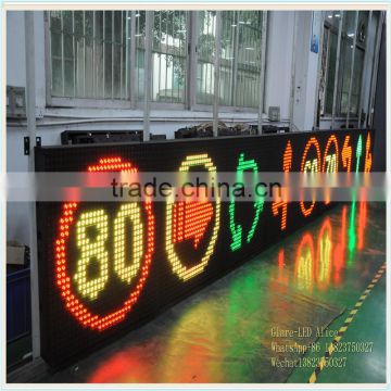 P31.25 Dot Matrix High Way Traffic Speed Limit Sign Factory