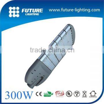 300w Stretching Aluminium led street light parking lot , pathway 250w led street light for outdoors