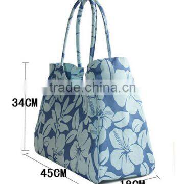 polyester tote bag insulated grocery tote bag recycle shopping paper bag