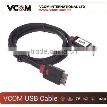 2014 Black USB AM/Micro USB BM 3.0V Cable for Computer and Disk