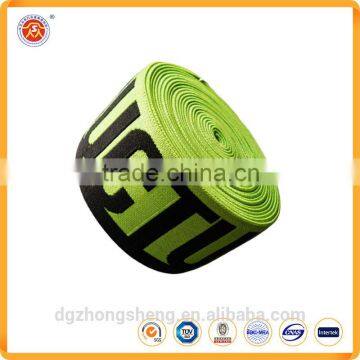 2016 cheap custom jacquard embroidered elastic webbings for underwear soft comfortable