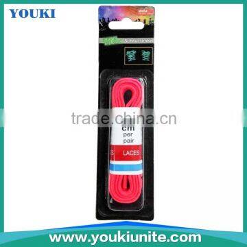 Hot Selling Polyester High Elastic Flat Shoelace YKSL-1001