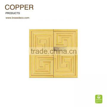 Interior decoration BT2020-58 decorative brass tiles