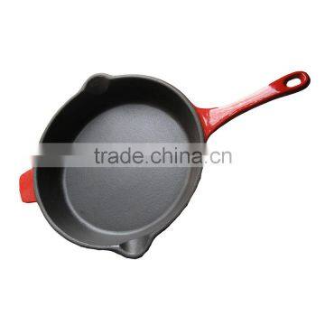 Enamel cheap round frying pan