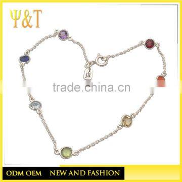 China factory chakra bracelets , stainless steel yoga chakra bracelets (YZ-005)