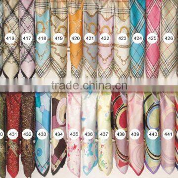 Fashion silk printing scarf