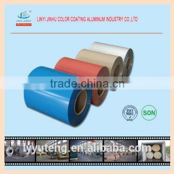 roof material prepainted aluminum coil nut brown/embossed/stucco coil/0.2-0.7mm