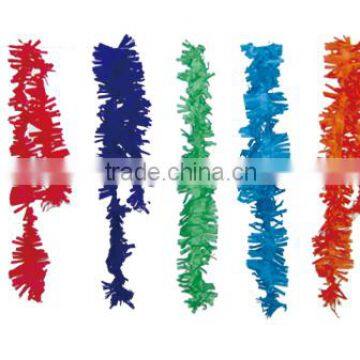 Colorful garland party supplies