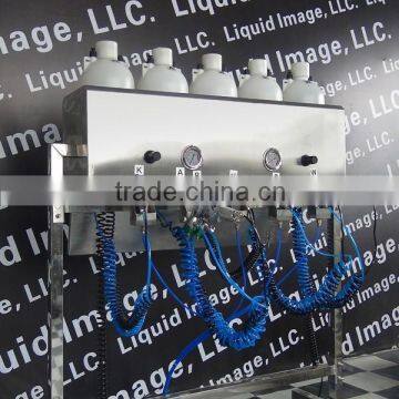 silver spray on chrome plating machine for small workshop