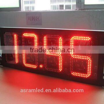 alibaba express outdoor large led temperature display