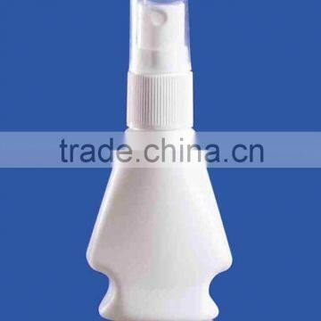 30 ml HDPE plastic spray bottles for liquid spray, pharma grade