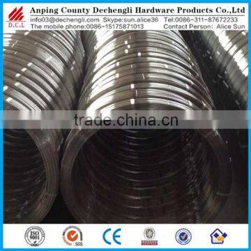 Hot Dipped Galvanized 2.2x2.7mm Steel Oval Wire for South America