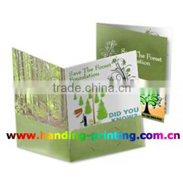 cheap custom printed two pocket folders printing