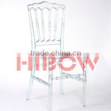 hibow furniture factory wholesale crystal napoleon chair