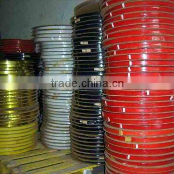 straight angle type plastic and aluminum trim cap for channel letter sign
