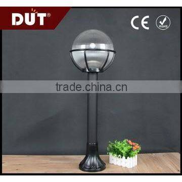 GD001-B-250-B1-1M-F-CP Garden Lights, Outdoor Lighting, Cast Iron Post with Lamp