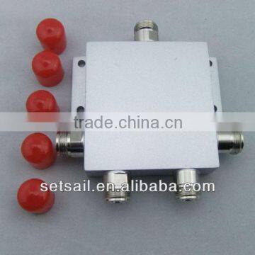 800-2700MHz, Silvery-white, 4 way High RF Power Divider