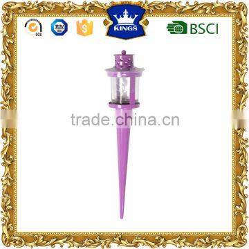 New hot selling cheap purple Storm Lantern with Torch Shape