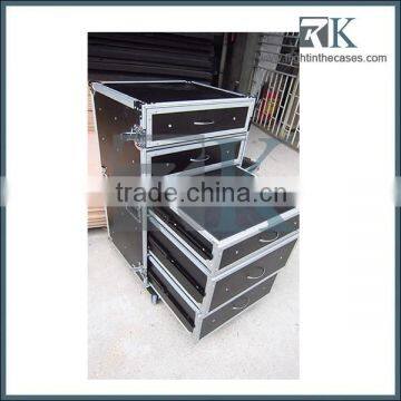 Drawers Utility Road ATA Aluminum Flight Case With Wheels,Table photo-2