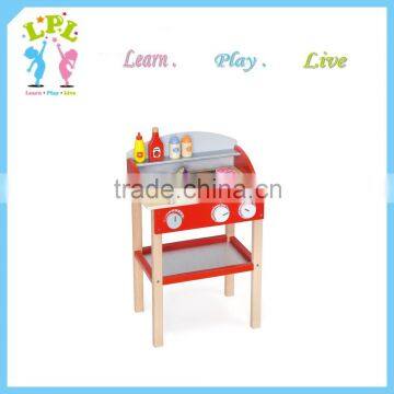 2016 wholesale high quality kids wooden play kitchen set, Educational Kids Kitchen Sets