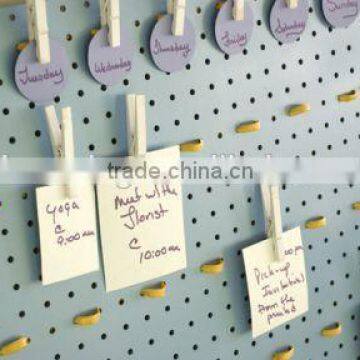 6mm melamine MDF pegboard