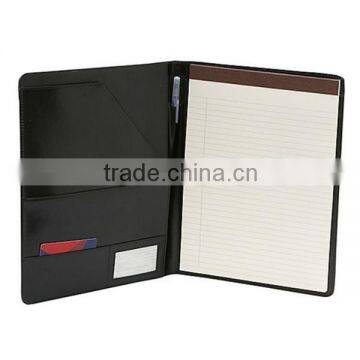 Hot Selling Custom Leather Folder/PU Portfolio/file Folder With LOGO photo-2