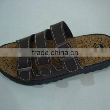 Mens new design and hotsale nurse EVA slipper shoes with wood insole 2012