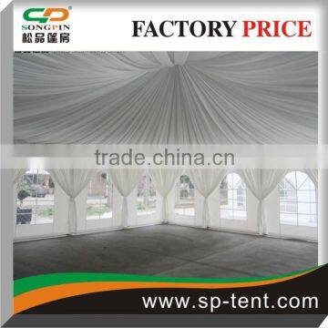 canopy tent 10mx10m with UV resistant and flame rataradant fabric