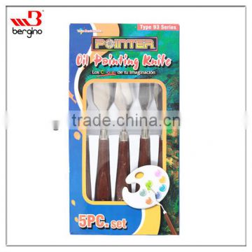 5 pieces painting knife set