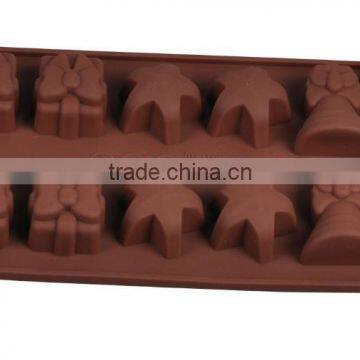 2016 Star Silicone Non Stick Cake Bread Mold Chocolate Jelly Candy Baking Mould