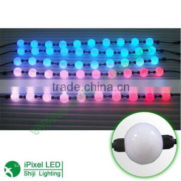 dc24v smd5050 50mm Rgb LED Ball DMX Outdoor Hanging String Led Ball Lights