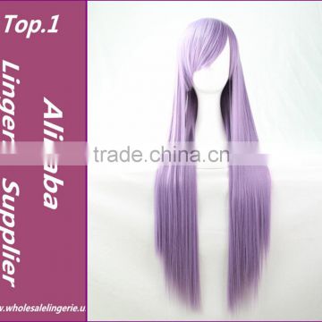 Grey/Purple/Blonde/Black Cheap Sex Products Synthetic Wig Lolita Anime Wig Cosplay Hair Wigs100cm Long Curly Perruque Peruca