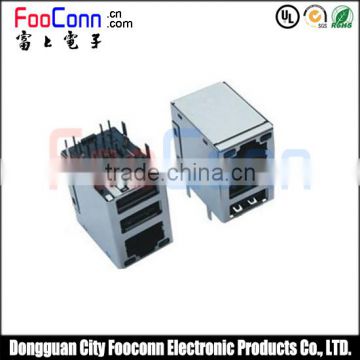 2016 Hot Sale RJ45 Connector 8P8C Transformer Optional &LED Optional