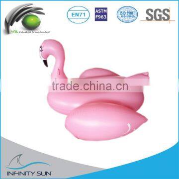 Inflatable water entertainment pool toys plastic pink flamingos for adults