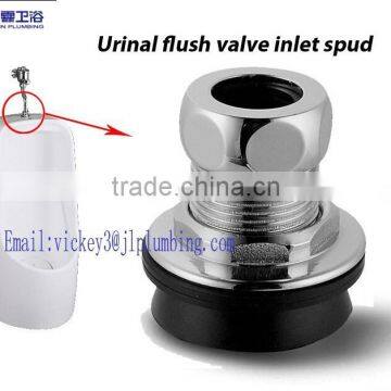 Urinal flush valve inlet spud