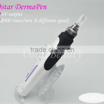 Newest derma stamp electric pen with replacement needle cartridge DG 02