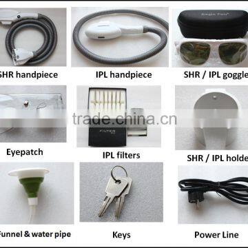 2 Handpieces Opt Ipl Shr /ipl Shr Hair Removal Equipment photo-5