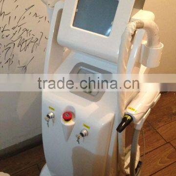 Taibo ODM OEM E-light Ipl Rf+nd Yag Laser/E-light +RF +Q-switch nd Yag Laser Tattoo Removal Hair Removal Machine 3in1