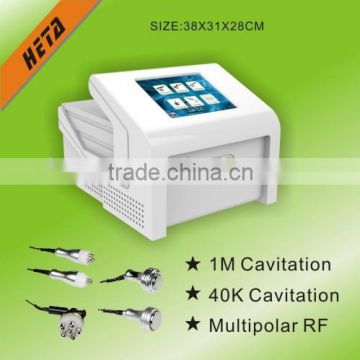 Fat Burning Heta H-1001 Multipolar RF Ultrasound Cavitation For Cellulite Fat Cavitation Ultrasonic Cavitation Rf Machine