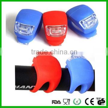 Waterproof Bicycle Accessories Wholesale silicone bike light