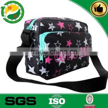 2015 new promotional 600D polyester star printed kids waist bag