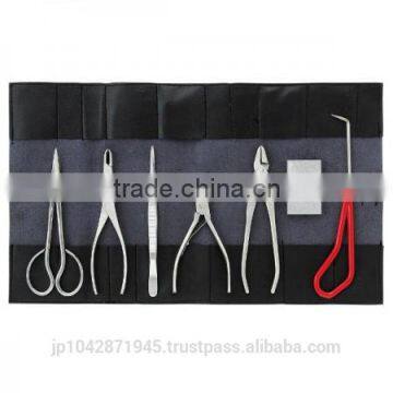 High quality Stainless steel Bonsai tool set Made in Japan