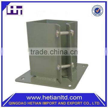 ISO9001 Certificate Bolt Grip Adjustable Steel Post Support Bolt Down