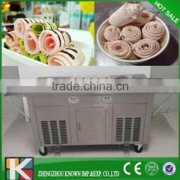 Popular US fried ice cream machine/fried ice cream machine mesin ais krim goreng