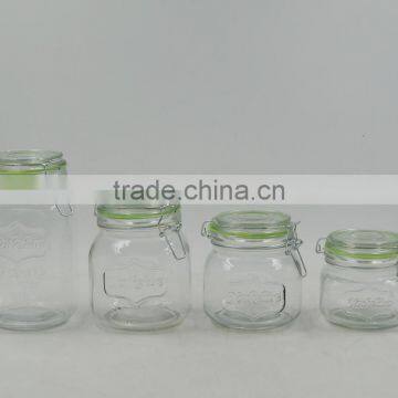 airtight kitchen glass canister sets