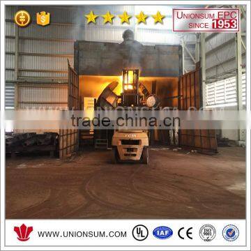 Lead metallurgy furnace for battery scrap