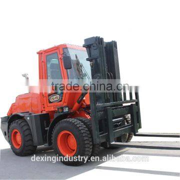 China New 10,000LB ARTICULATING FORKLIFT Trucks for Sale, Optional 3 stage Mast / Side Shift / Fork Positioner