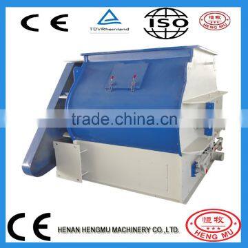 big factory production machinery twin shaft mixer