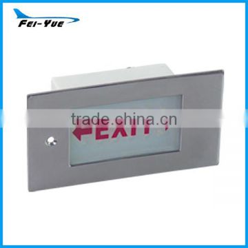 Aluminum Emergency LED Exit Sign Light For Stair