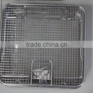 stainless steel wire woven bakset